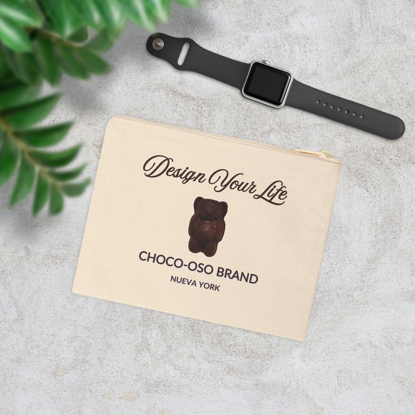 CHOCO-OSO Design Your Life Accessory Zipper Pouch