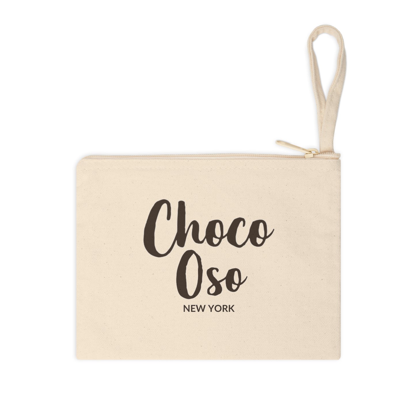 CHOCO-OSO "Cursive" Accessory Zipper Pouch