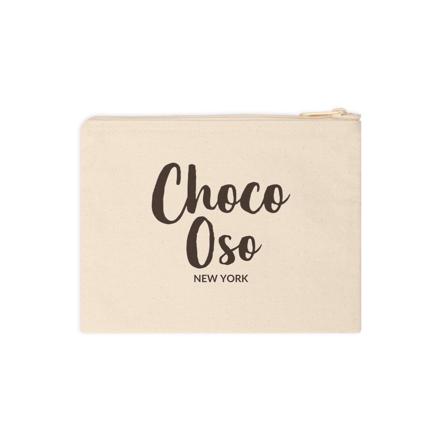 CHOCO-OSO "Cursive" Accessory Zipper Pouch