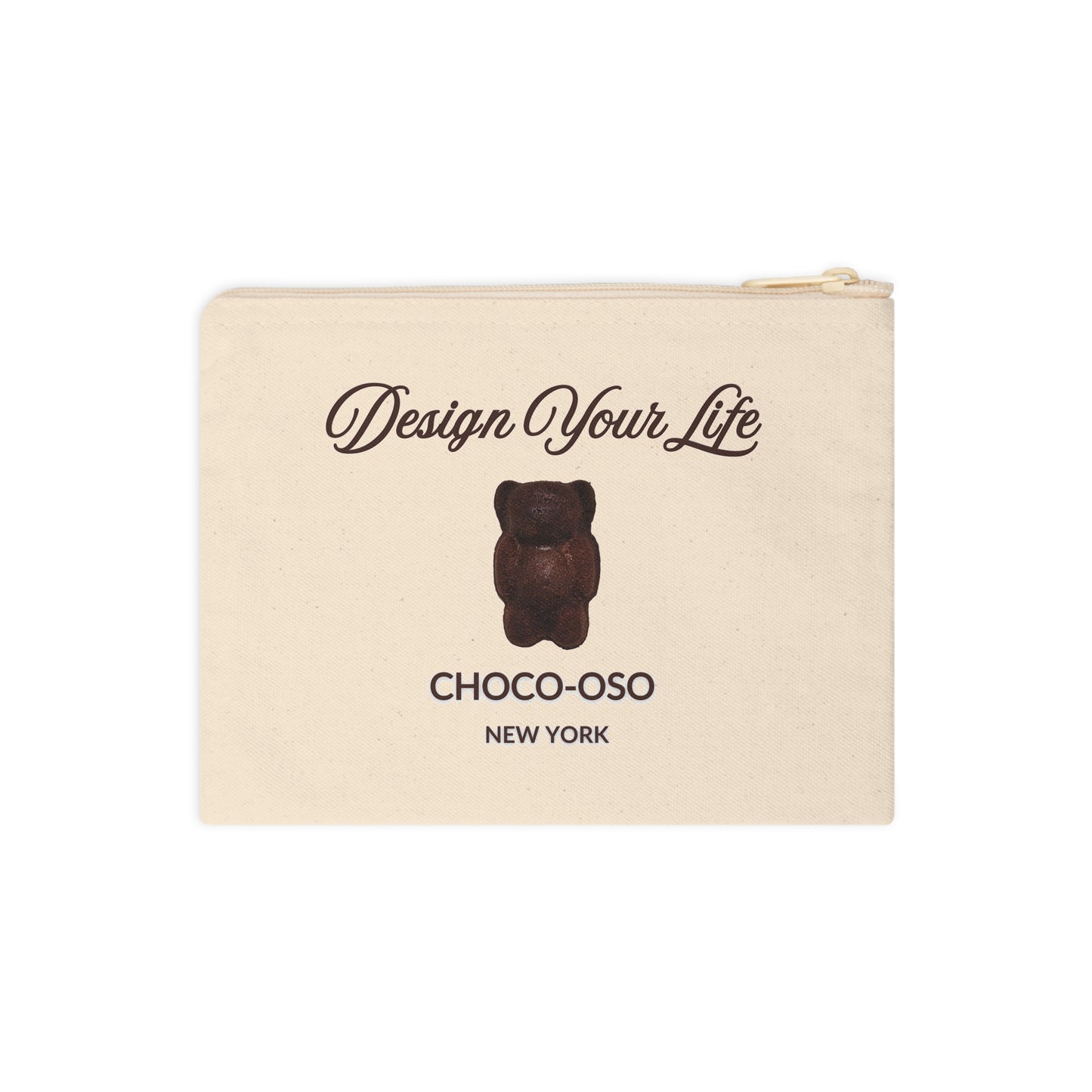 CHOCO-OSO Design Your Life Accessory Zipper Pouch