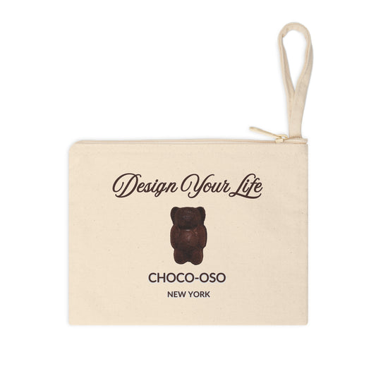 CHOCO-OSO  Design Your Life Accessory Zipper Pouch