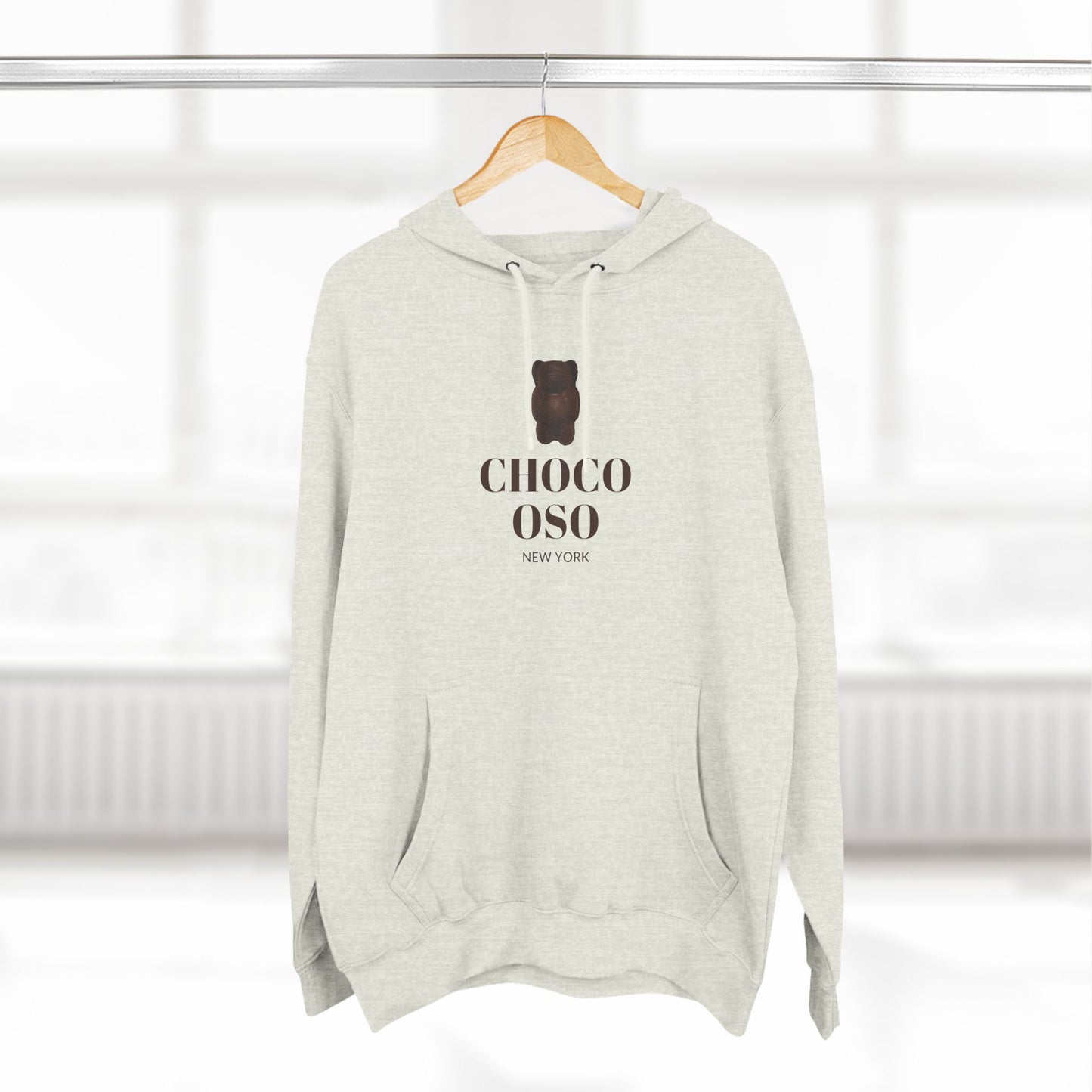 CHOCO-OSO "143" Three-Panel Fleece Hoodie