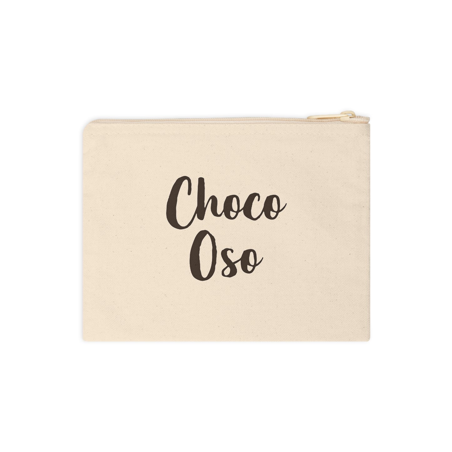 CHOCO-OSO "Cursive"  Accessory Zipper Pouch