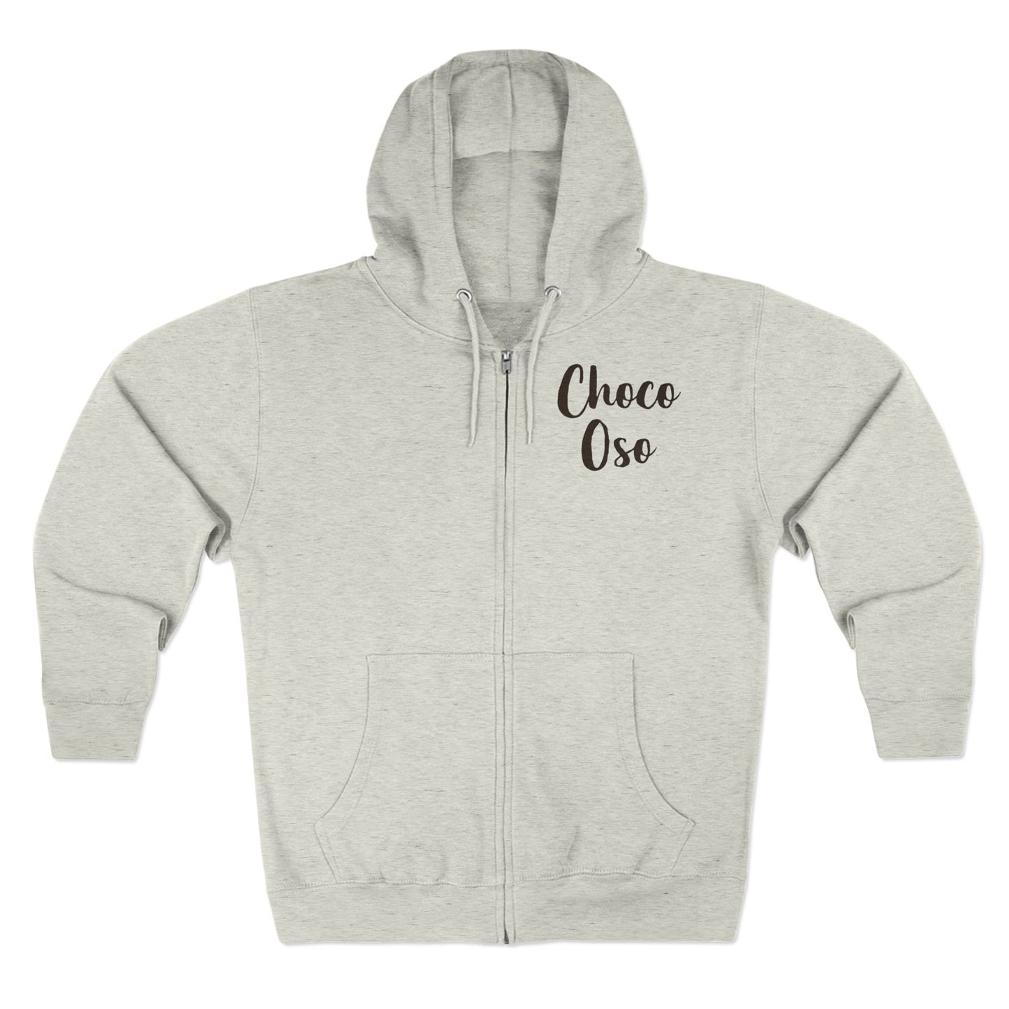 CHOCO-OSO Unisex Zip Hoodie