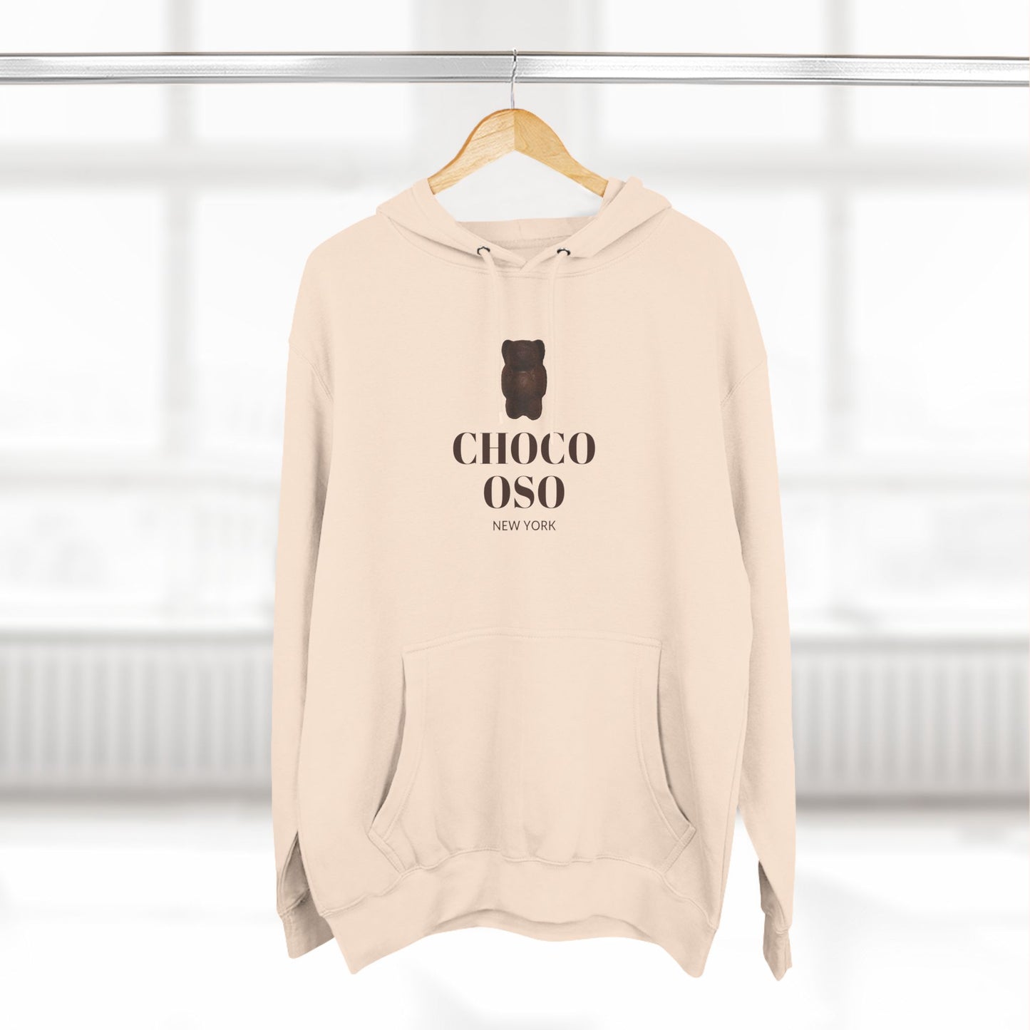 CHOCO-OSO "143" Three-Panel Fleece Hoodie