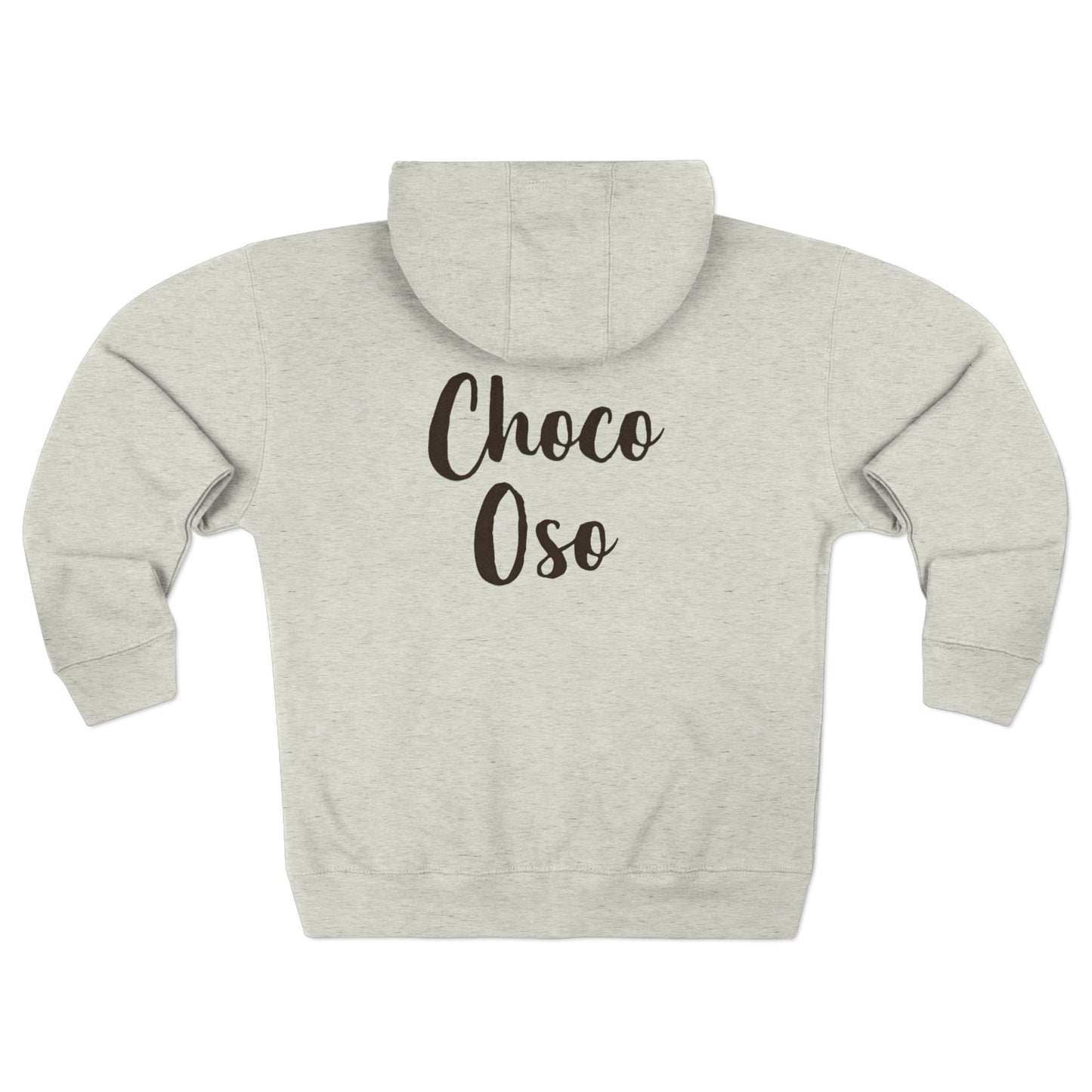 CHOCO-OSO Unisex Zip Hoodie