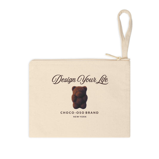 CHOCO-OSO  "Design Your Life"  Collection Accessory Zipper Pouch
