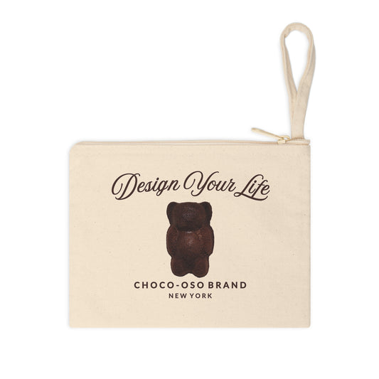 CHOCO-OSO  "Design Your Life"  Collection Accessory Zipper Pouch