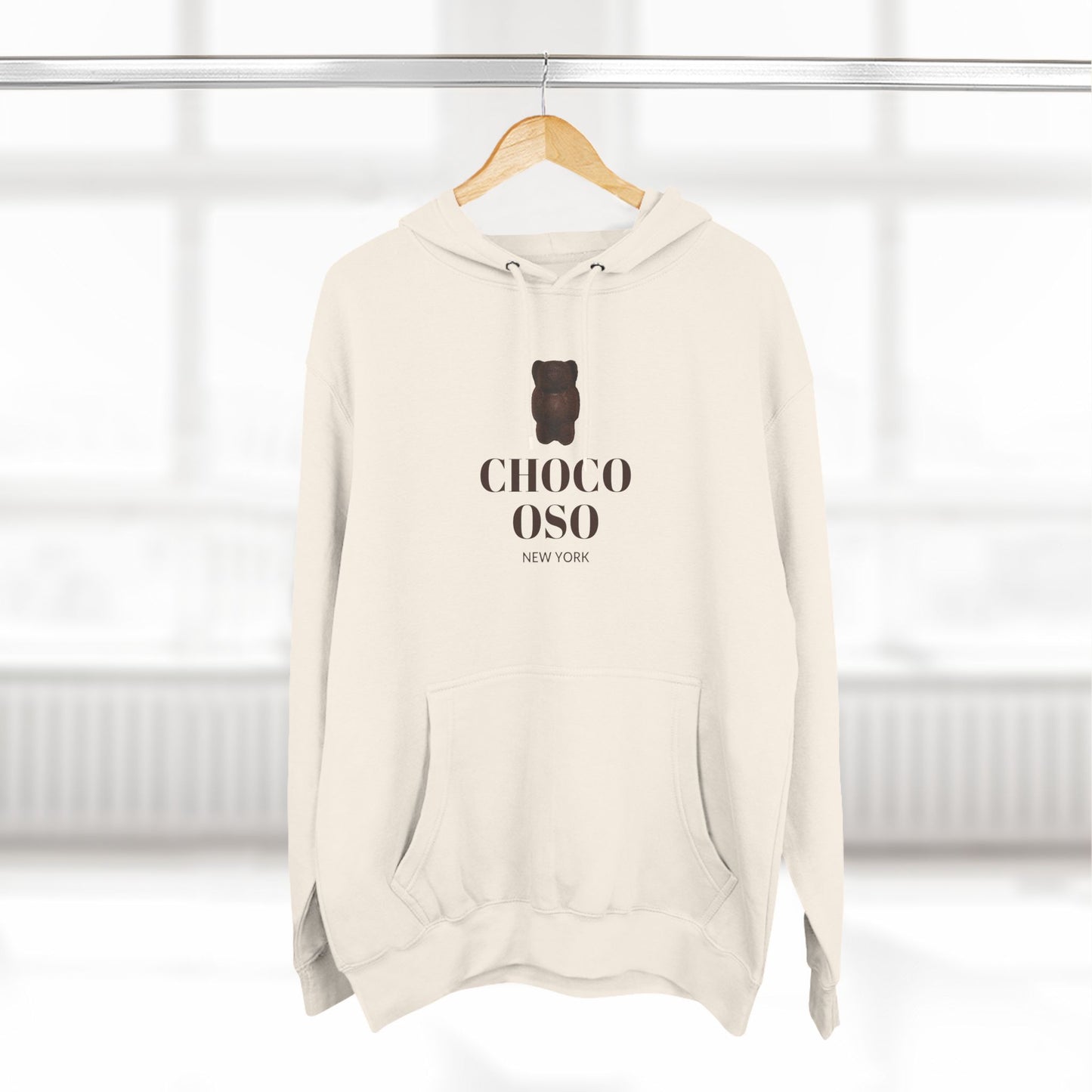 CHOCO-OSO "143" Three-Panel Fleece Hoodie