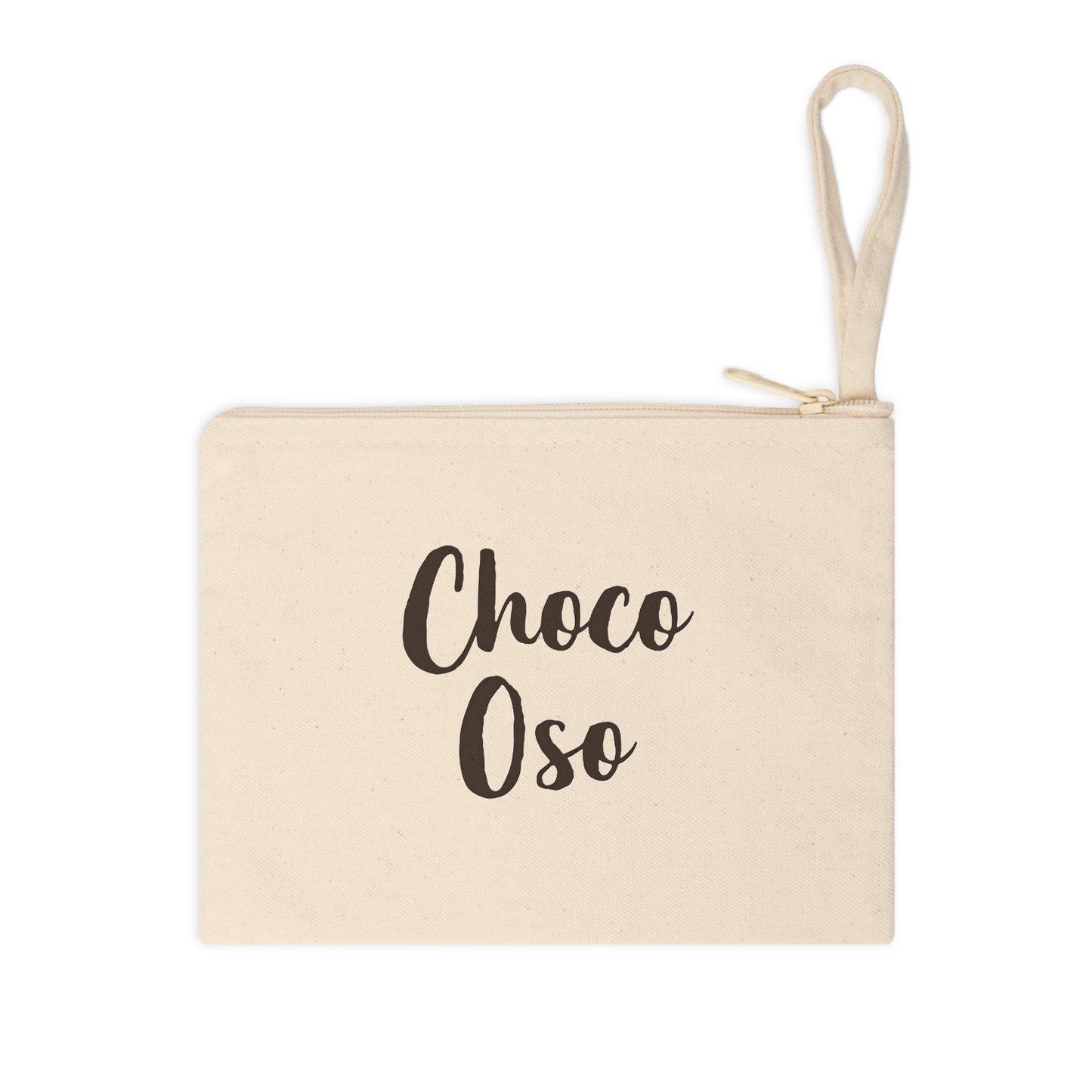 CHOCO-OSO "Cursive"  Accessory Zipper Pouch