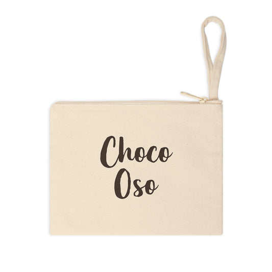 CHOCO-OSO "Cursive"  Accessory Zipper Pouch