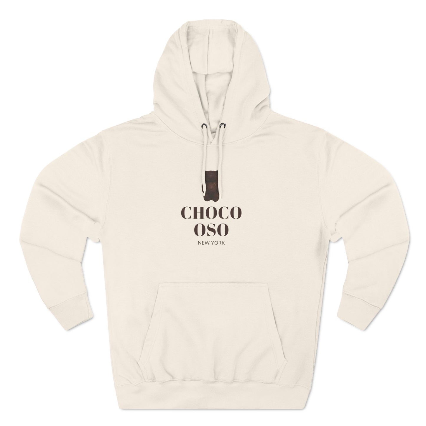 CHOCO-OSO "143" Three-Panel Fleece Hoodie