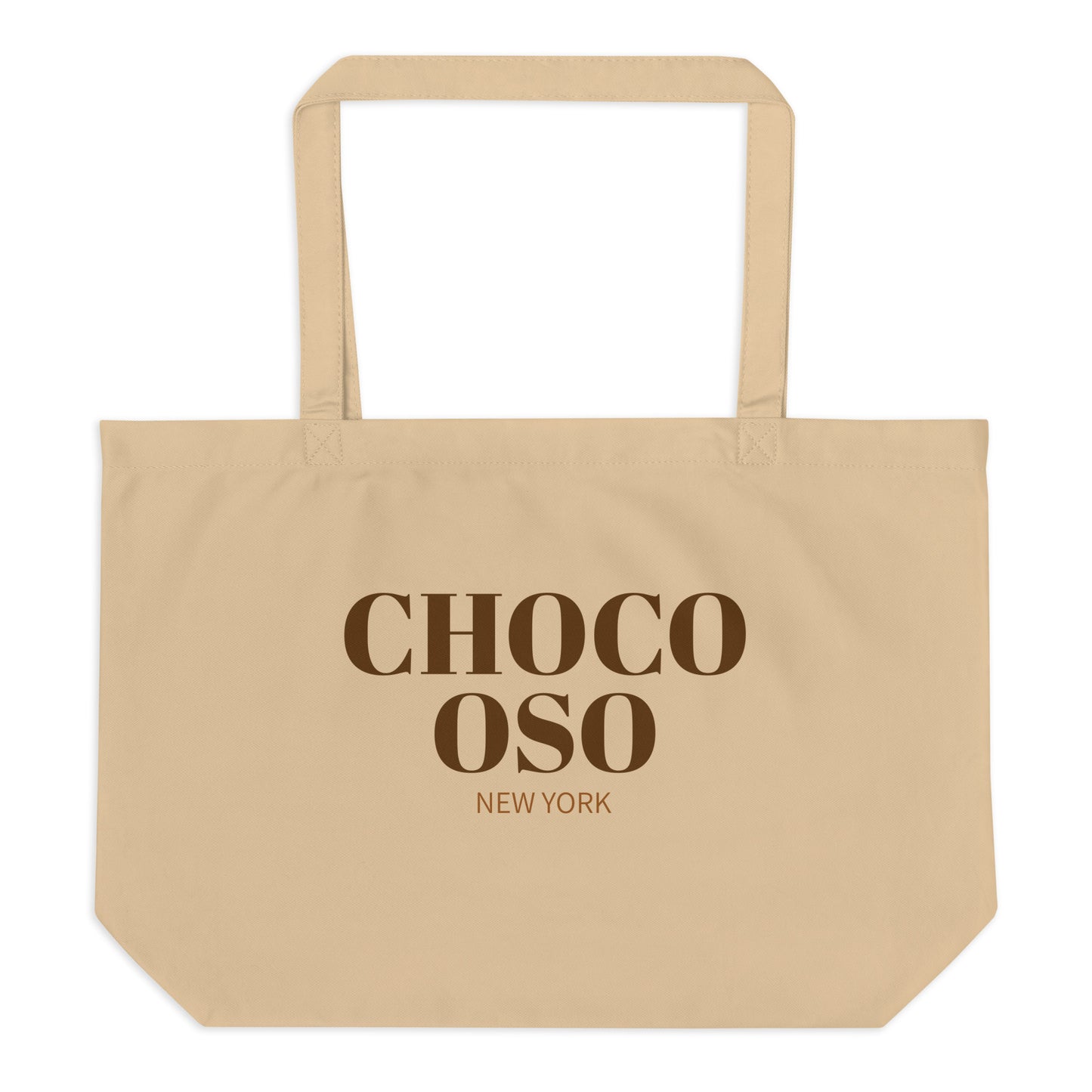 CHOCO-OSO Multi Purpose Large organic tote bag