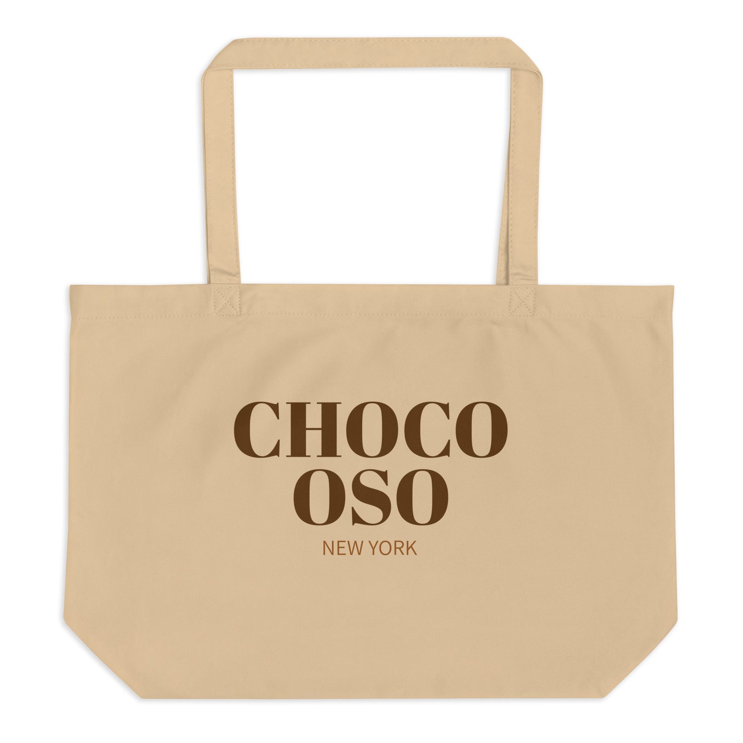 CHOCO-OSO Multi Purpose Large organic tote bag